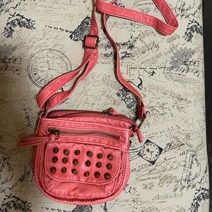 Coral shoulder bag